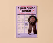 Halloween Cheesy Movie Bingo Game by Your Gal Kiwi—Scary (Halloween)