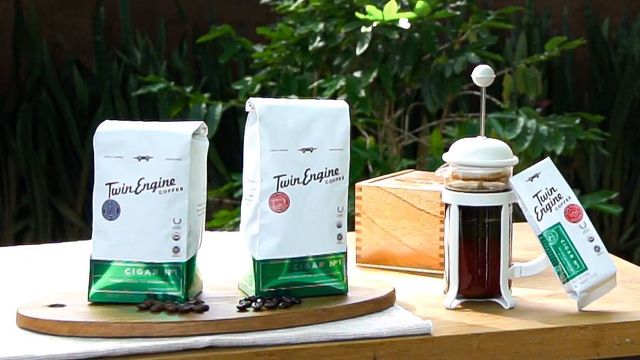 Coffee Organic Fair - Cigar No. 1  Medium  Dark  Whole bean