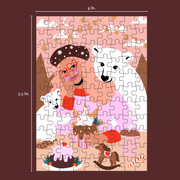 Polar Bear | 99 Piece Jigsaw Puzzle