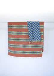 LATTICE TURKISH TOWEL / RUM PUNCH