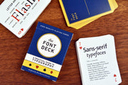 The Font Deck: Playing Cards about Typography