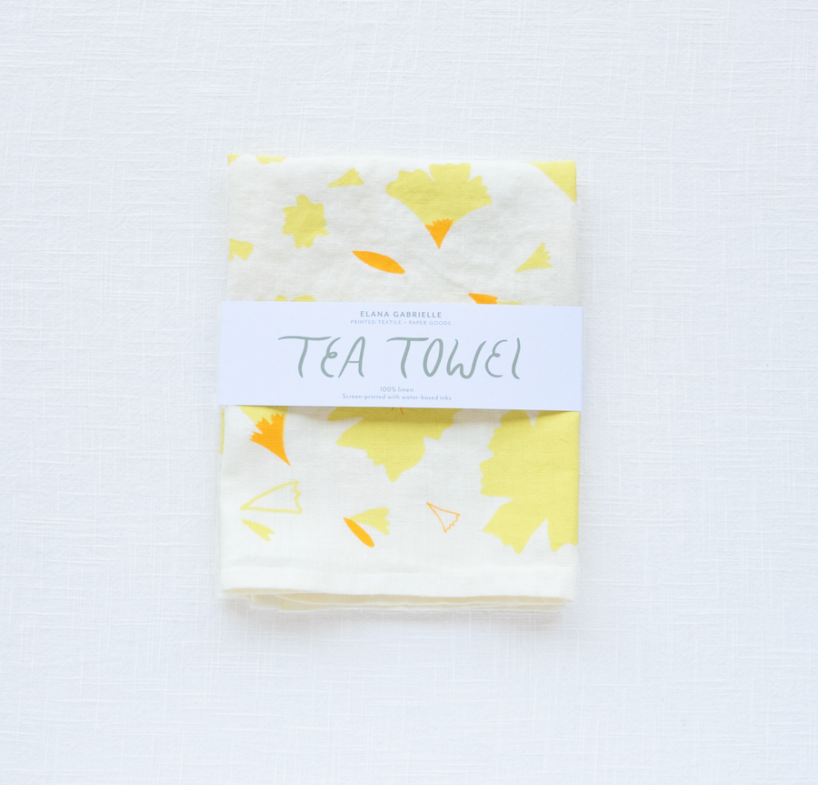 Marigold Tea Towel