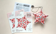 Geometric star DIY ornament kit