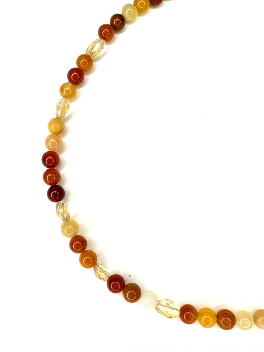 Fall Sun Necklace