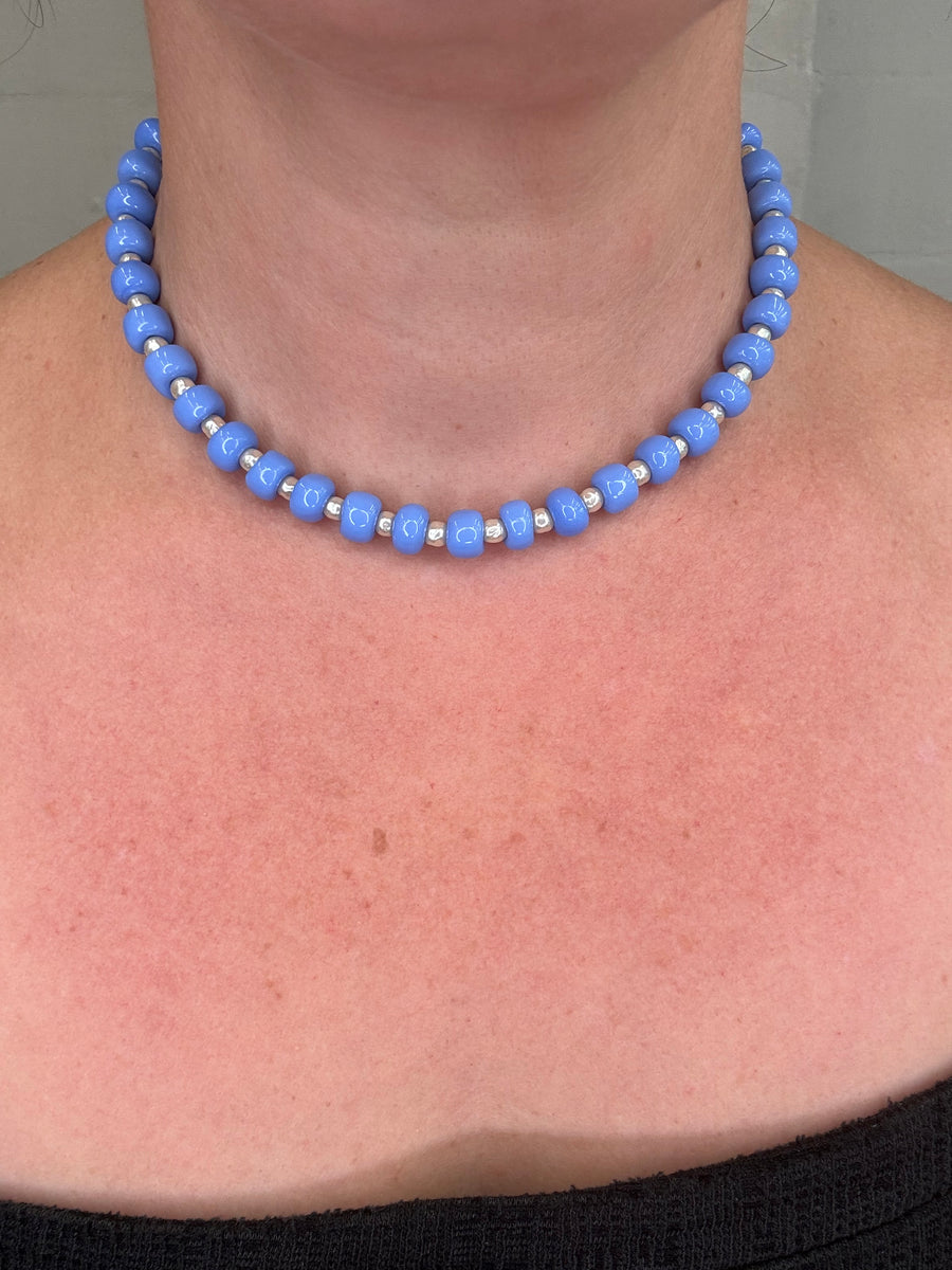 Pearls and Candy Choker Necklace