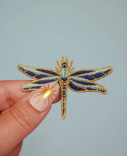 Dragonfly iron-on patch