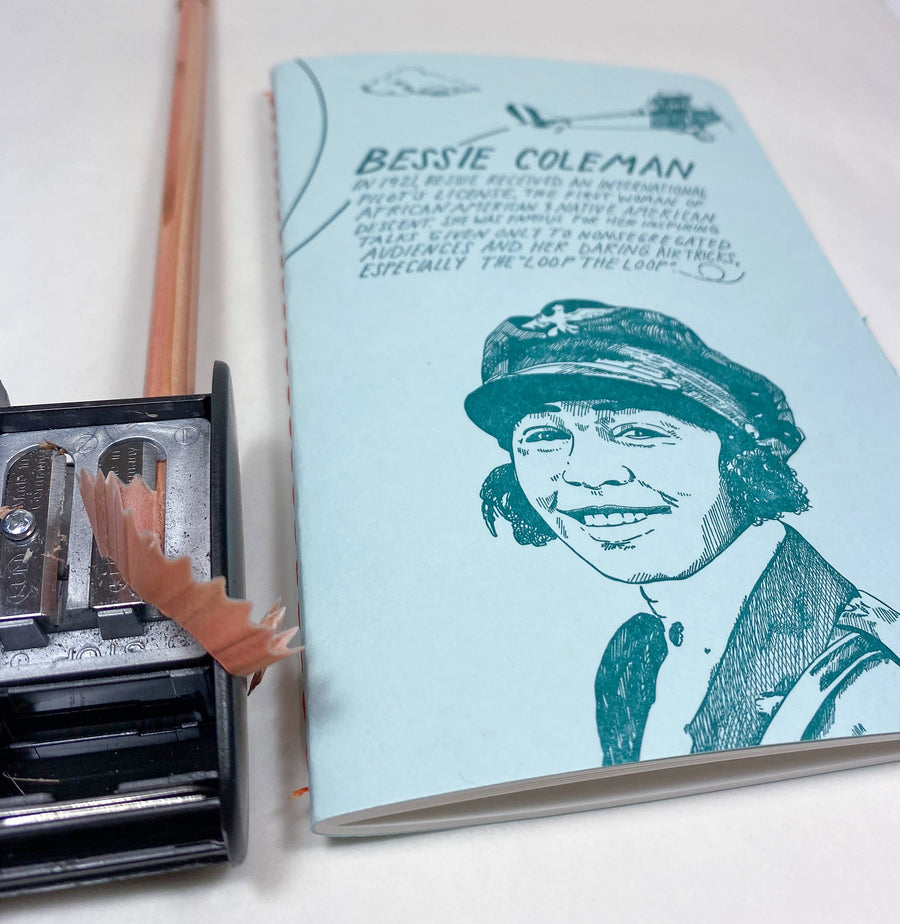 Bessie Coleman notebook - Daredevil Ladies Series