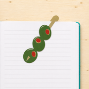Olive Bookmark – Metal Page Marker