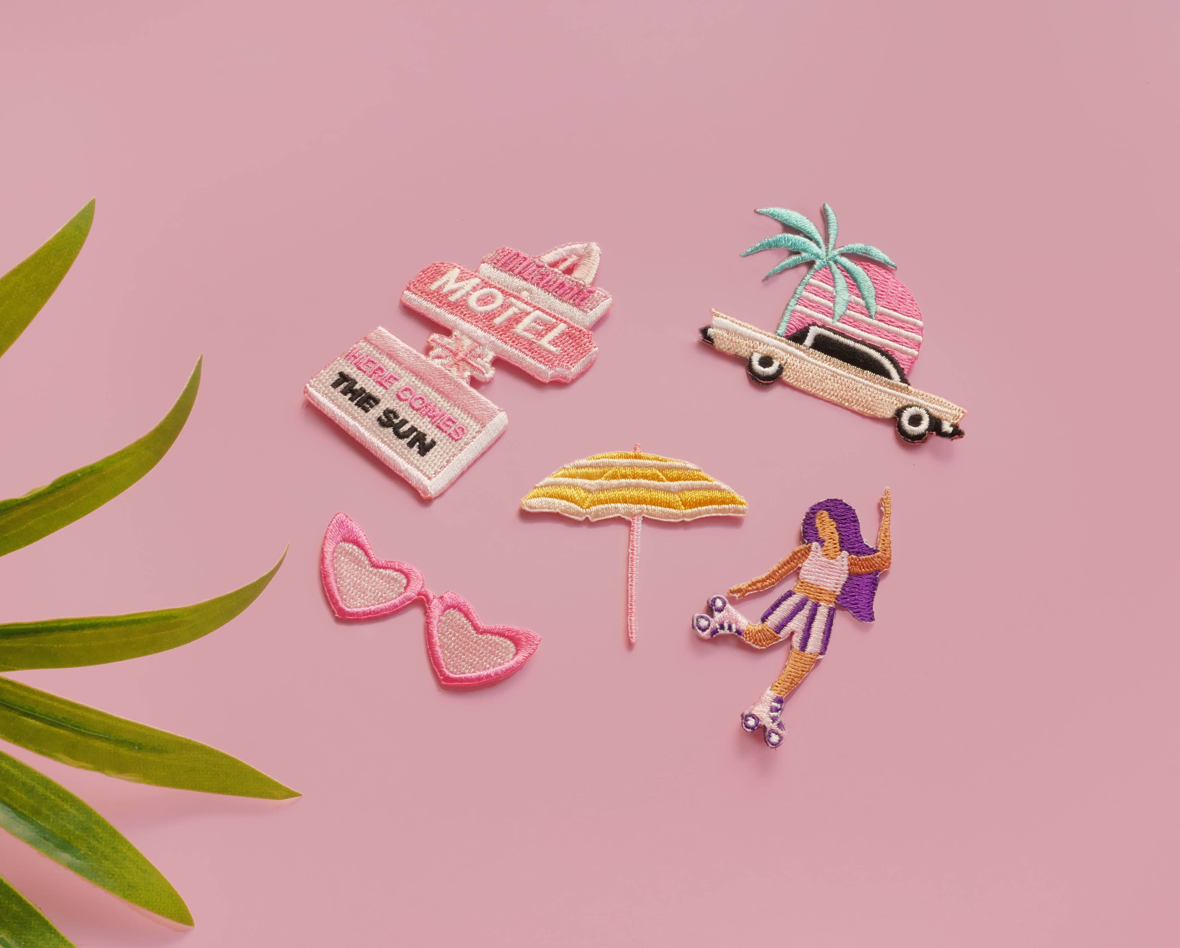 Sunset Drive Iron-On Patch