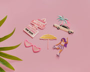 Sunset Drive Iron-On Patch