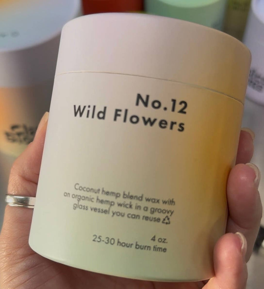 12oz. No.12 Wild Flowers Candle