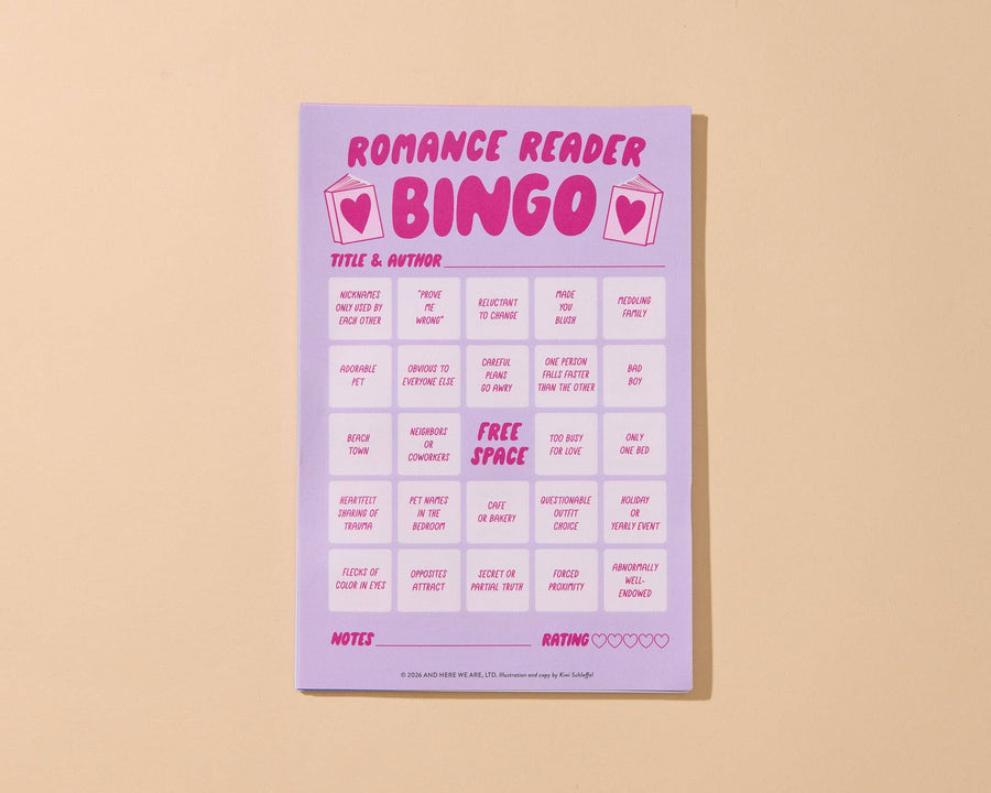 Book Club Bingo Game by Your Gal Kiwi—Romance Reader