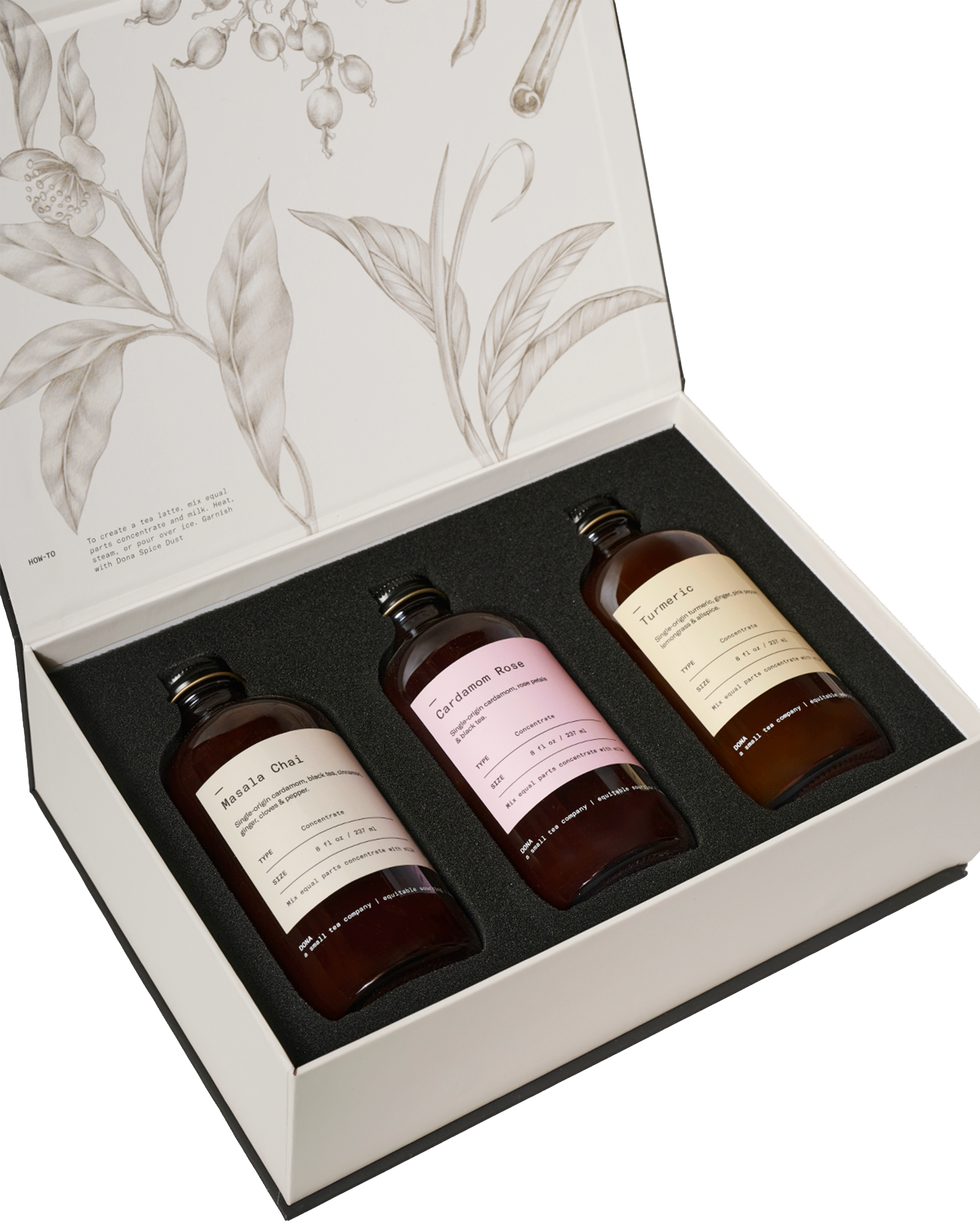 The Tea Concentrate Trio