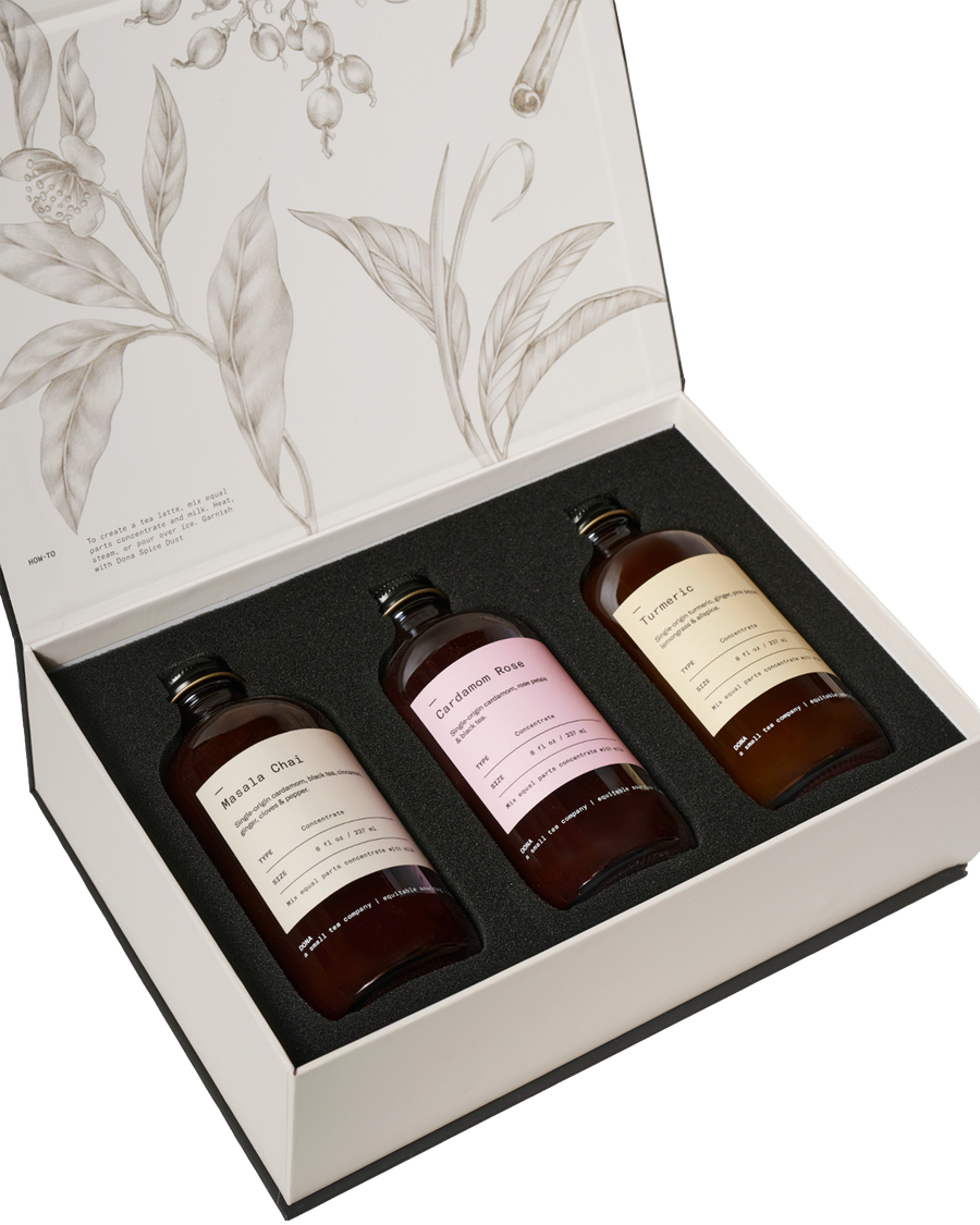 The Tea Concentrate Trio