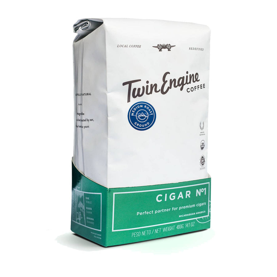 Coffee Organic Fair - Cigar No. 1  Medium  Dark  Whole bean
