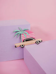 Sunset Drive Iron-On Patch