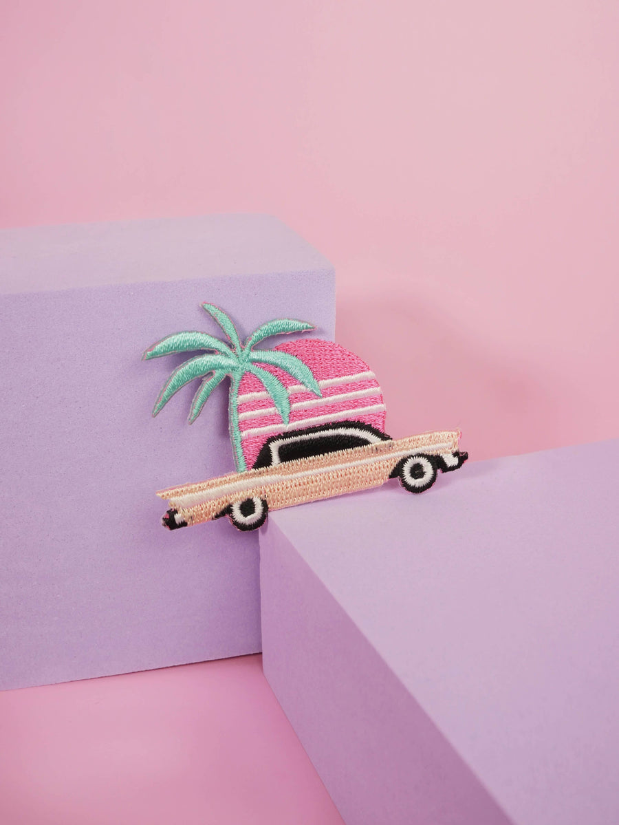 Sunset Drive Iron-On Patch