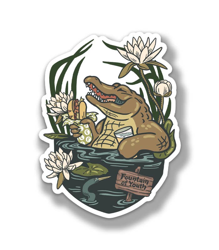 Fountain of Youth Sticker