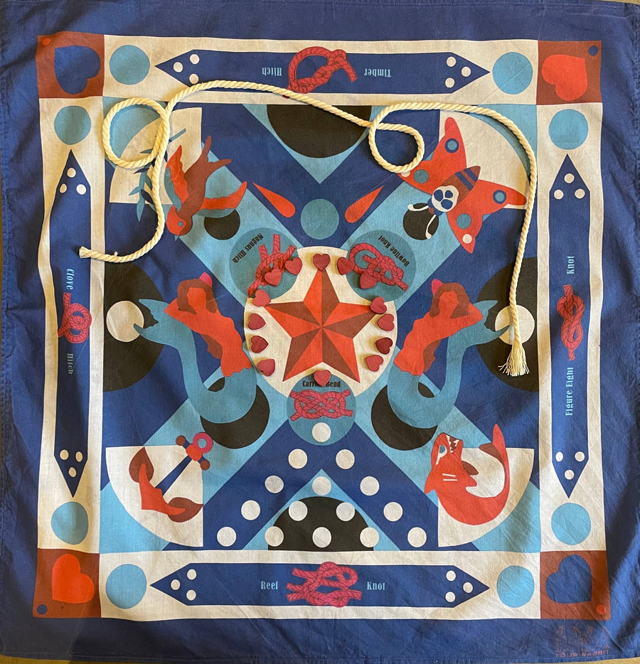 Lost At Sea Bandana Board Game