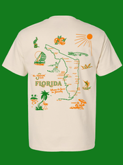 Sarasota Florida Map T-Shirt