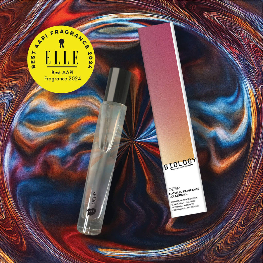 DEEP – Cinnamon Geranium | Natural Rollerball Fragrance Oil