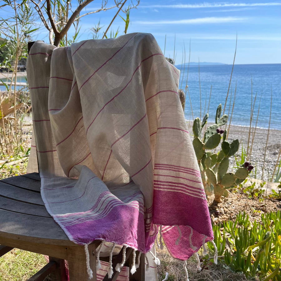 Karya Linen Beach Towel / Turkish Towel