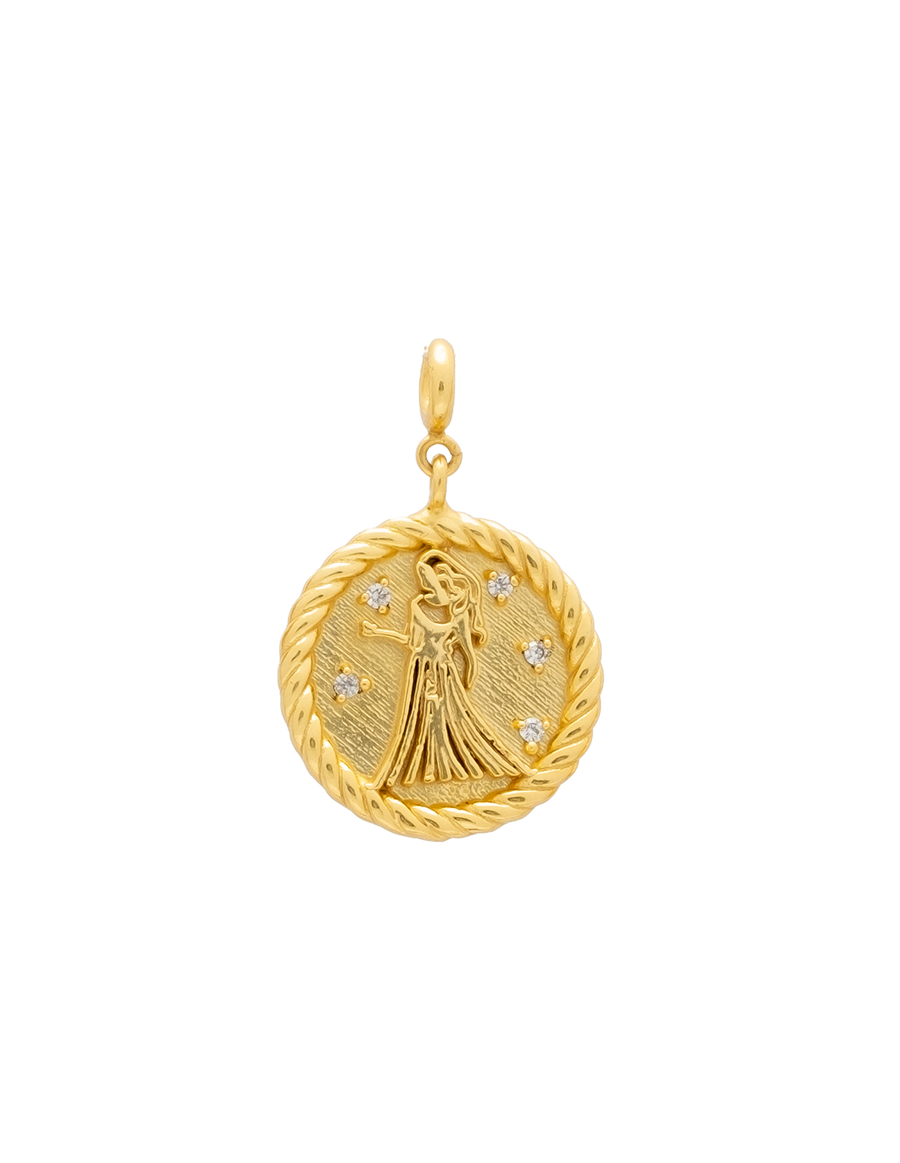 Virgo Zodiac Charm
