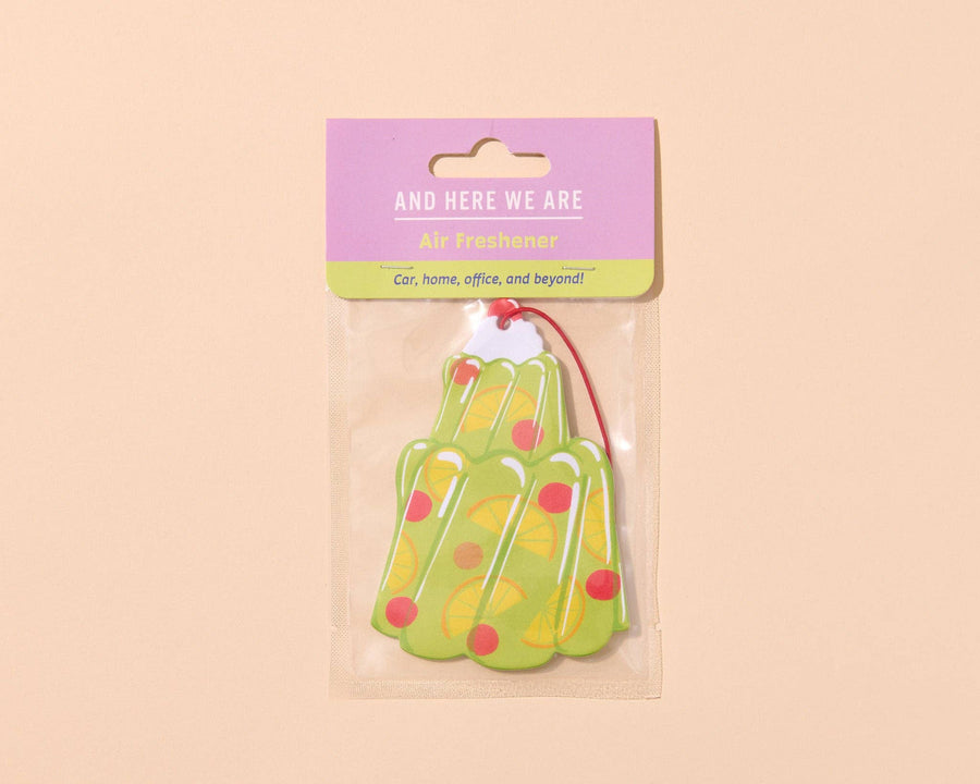 Jello Mold Air Freshener - Fruit Cocktail Scent -  - Stocking stuffer, Holiday, Gift Guide