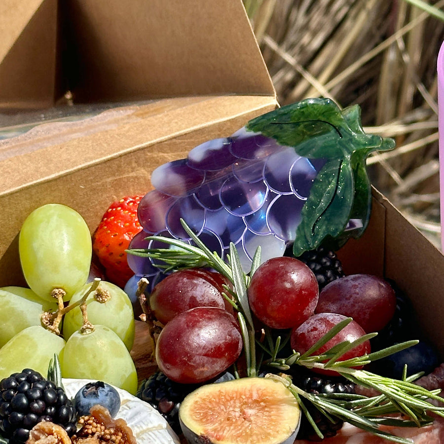 Large Grapes Hair Claw Clip