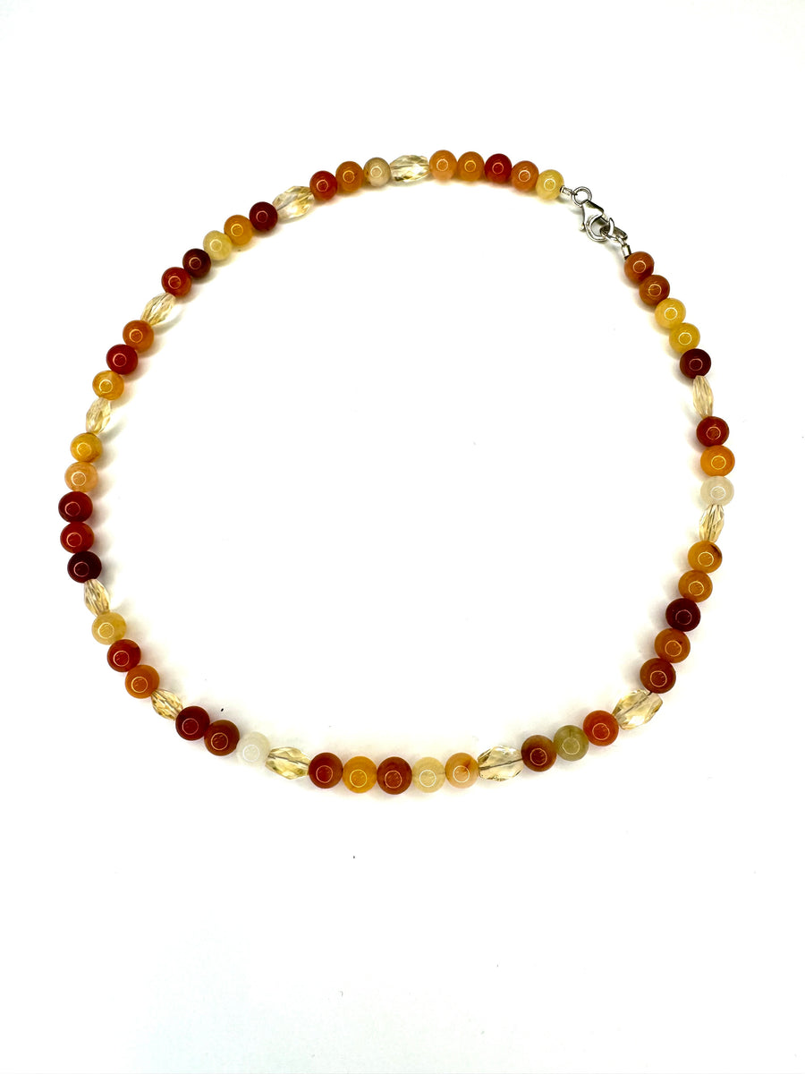 Fall Sun Necklace