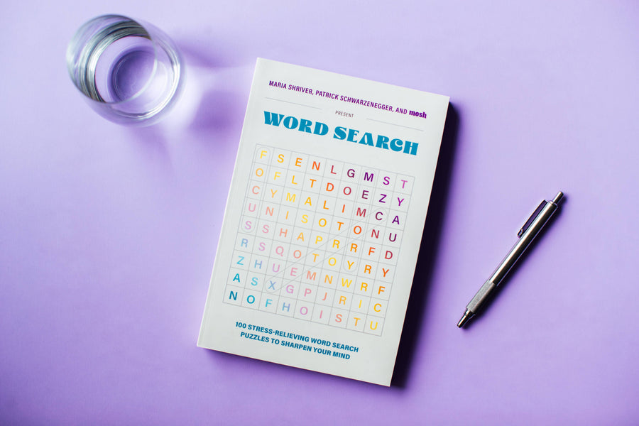 100 Stress-Relieving Word Search Puzzles