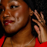 Tomato Enamel Stud Earrings