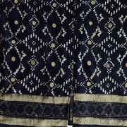 Black Modern Women's Kimono Robe - Beach Coverup | Mansa