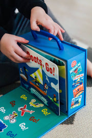 My First Things That Go: A Transportation Board Book Set