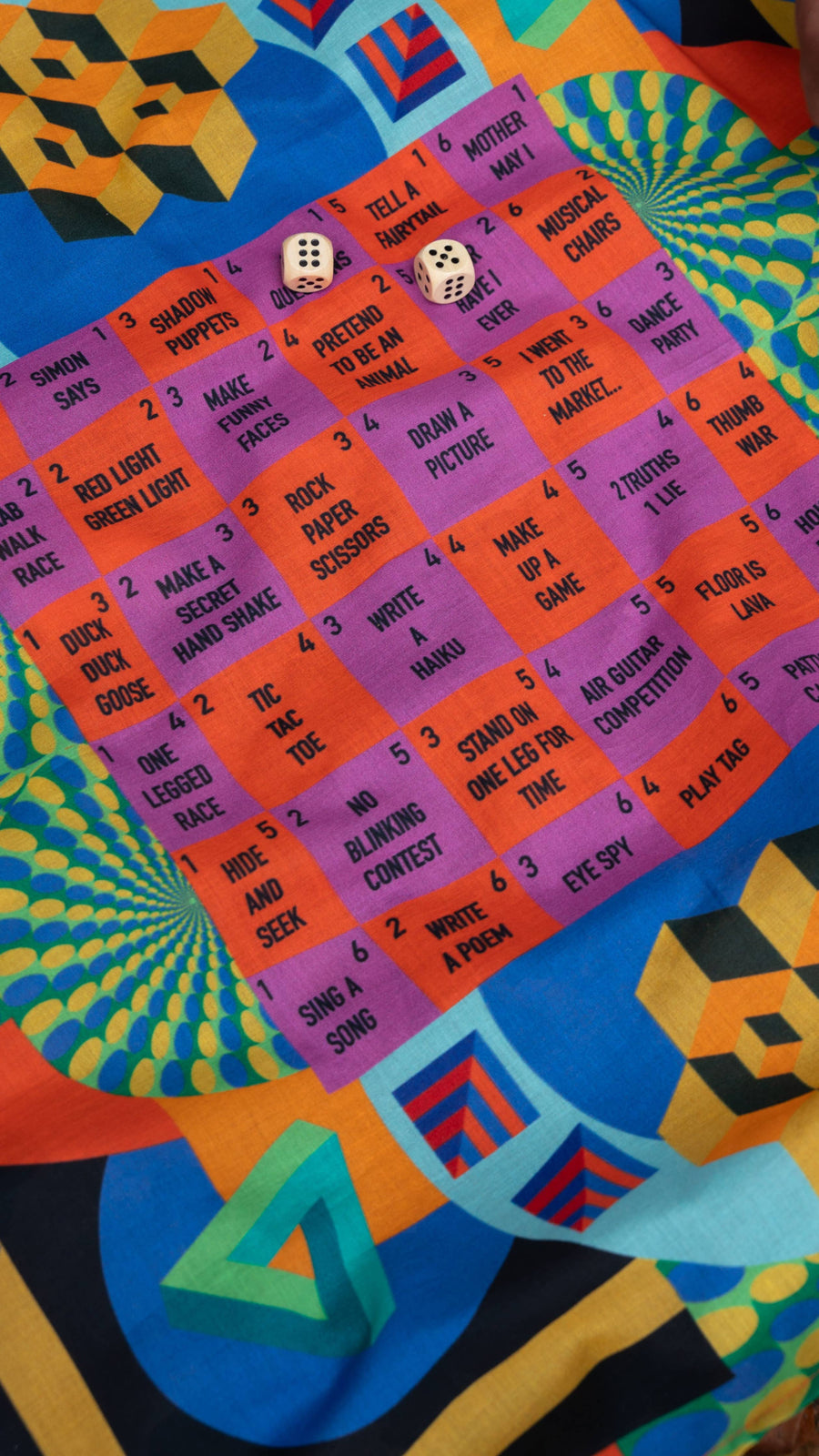 Never Bored Bandana Board Game