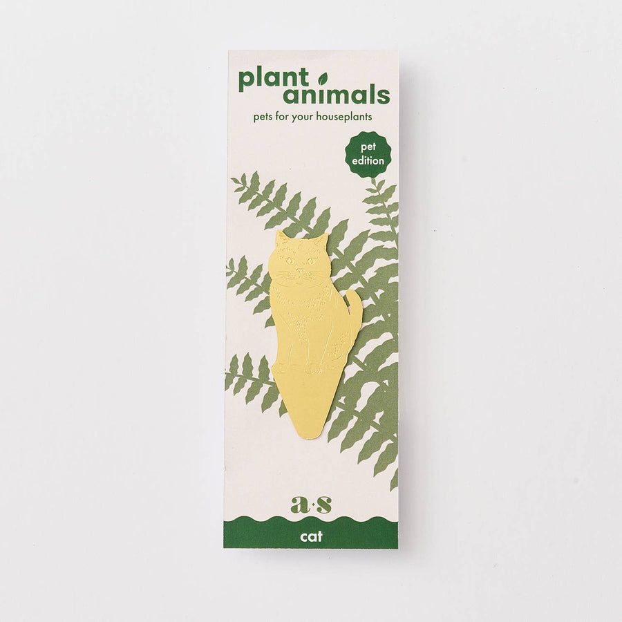 Plant Animals - brass animal decor for plants and plant lovers