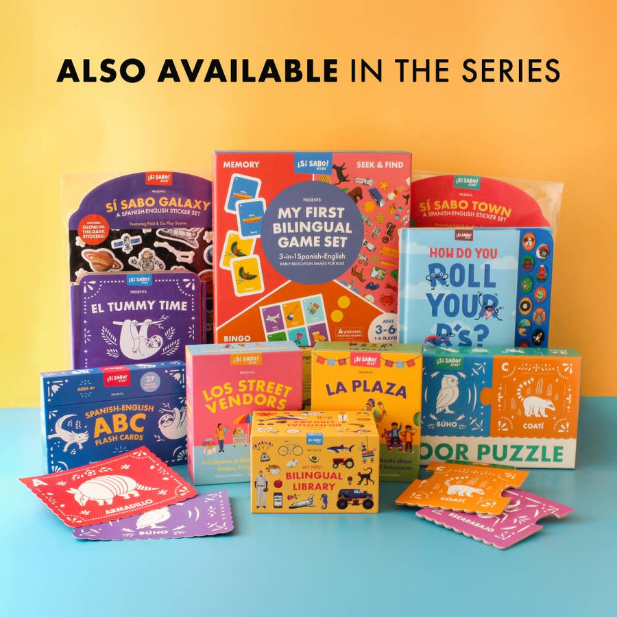 My First Bilingual Library: A Spanish-English Board Book Set