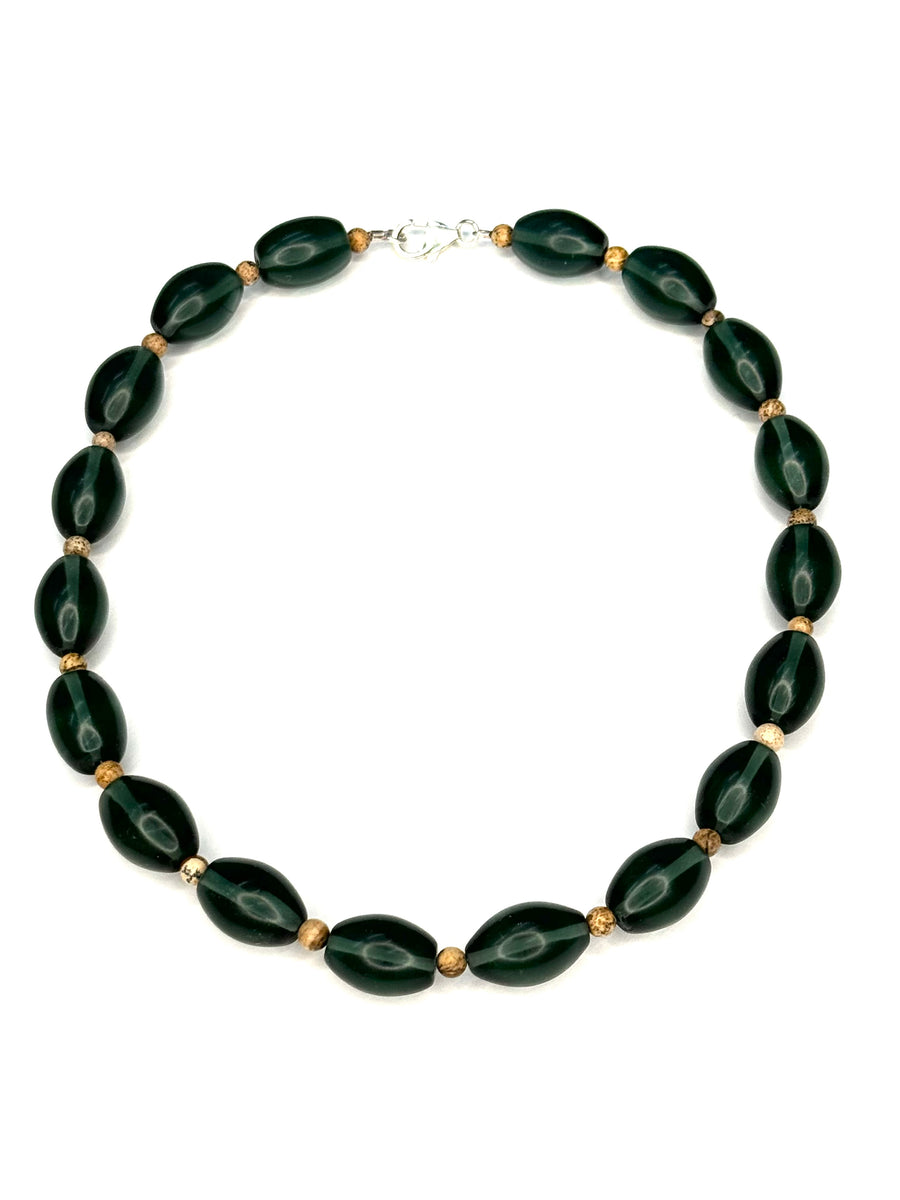 Olive & Earth Choker Necklace