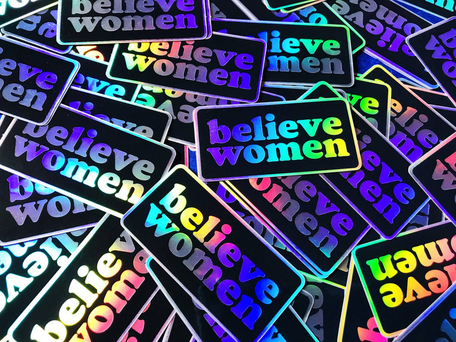 Believe Women Sticker