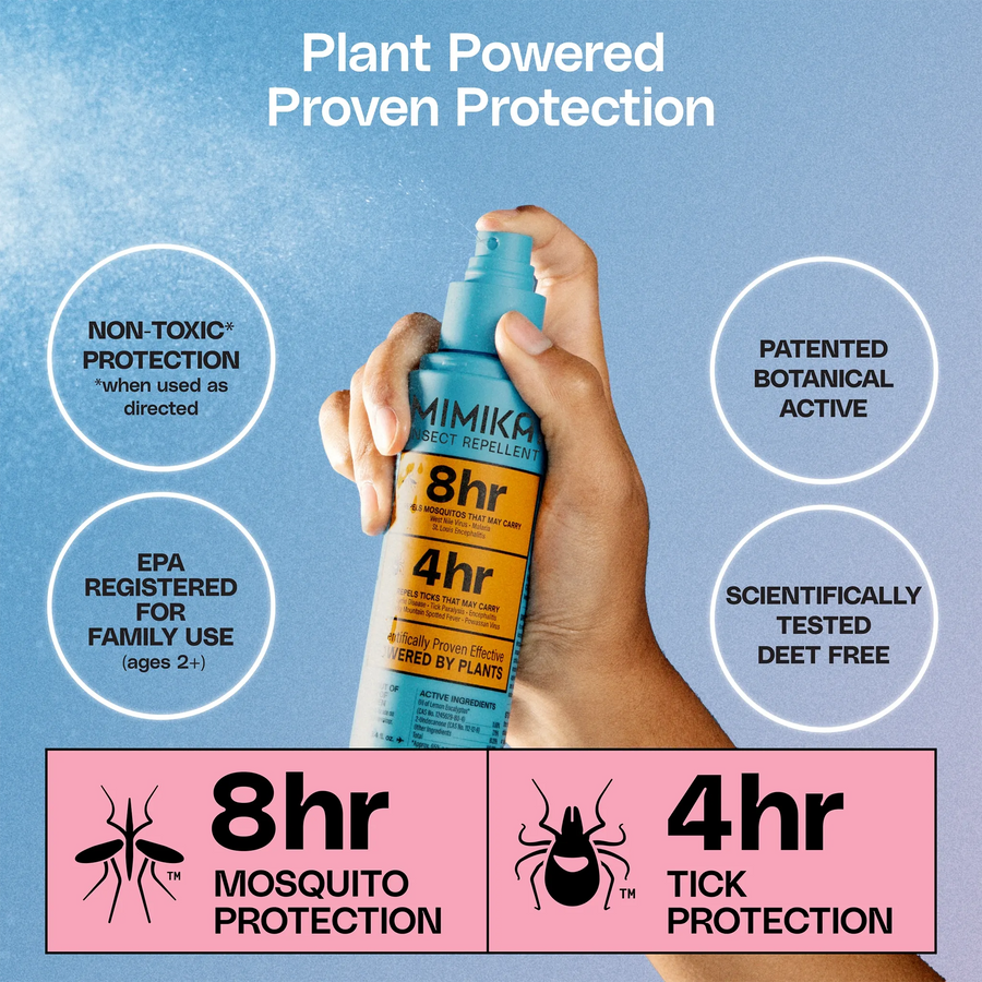 Mosquito & Tick Bug Spray 3.4oz x 12