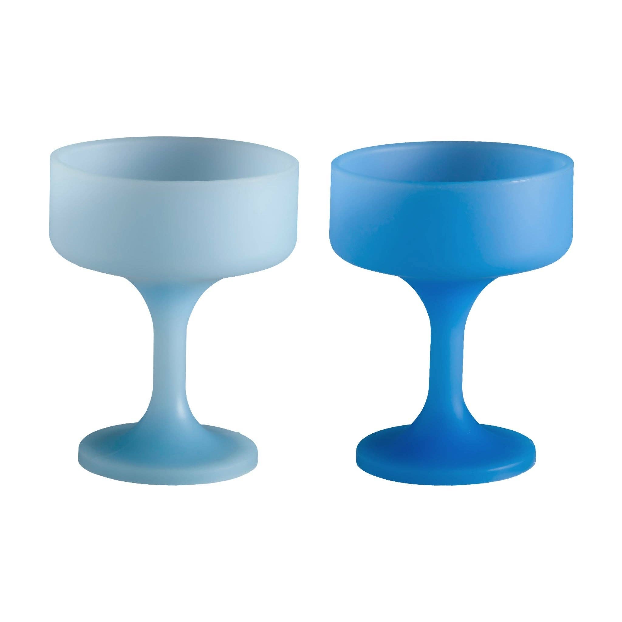 Sky + kingfisher | mecc | silicone unbreakable cocktail glasses