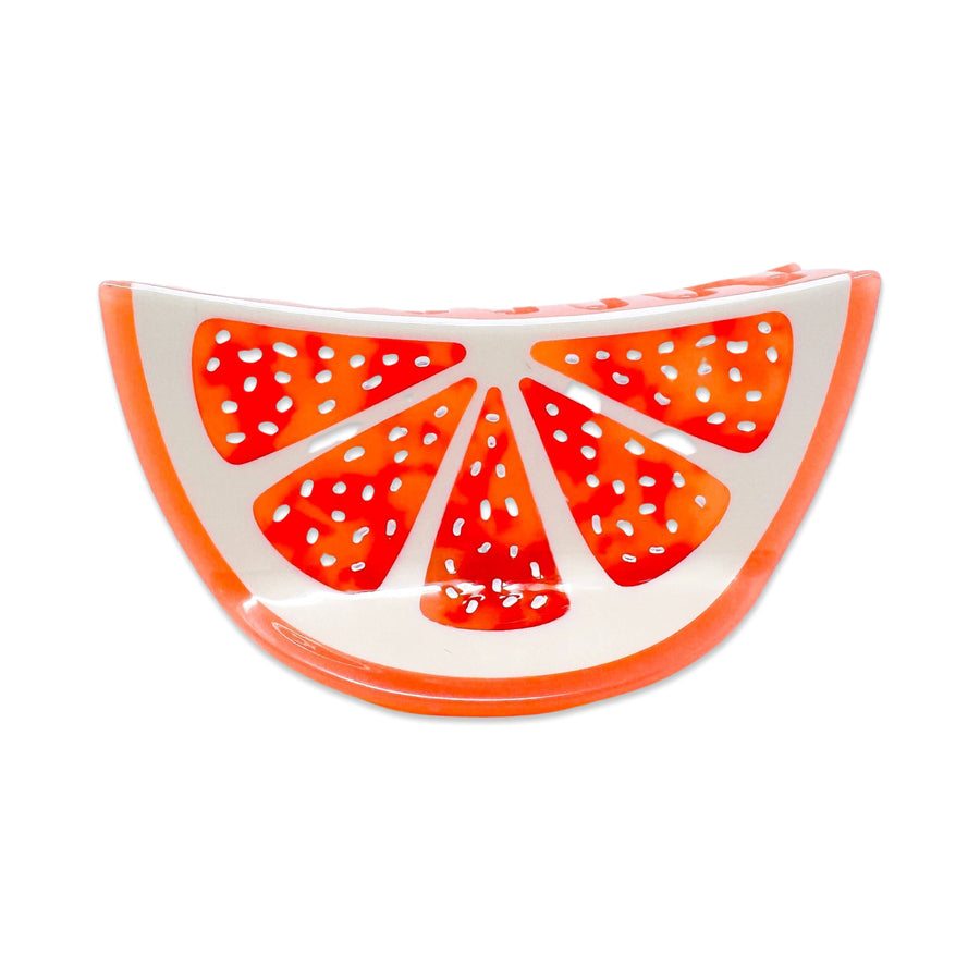 Large Grapefruit Slice Hair Claw Clip - Jenny Lemons