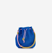 Drawstring Raffia Mini Bag