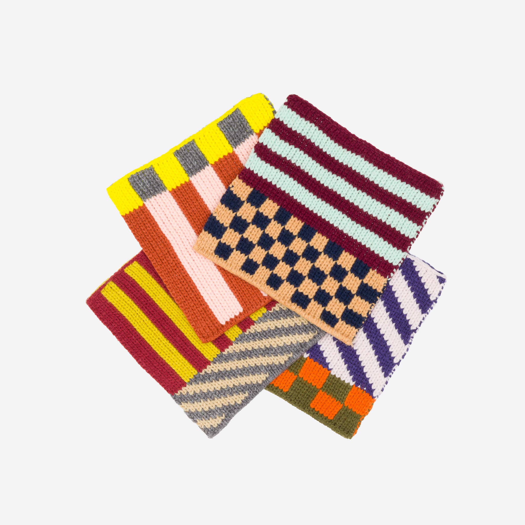 Pattern Patch Coaster Set: Desert