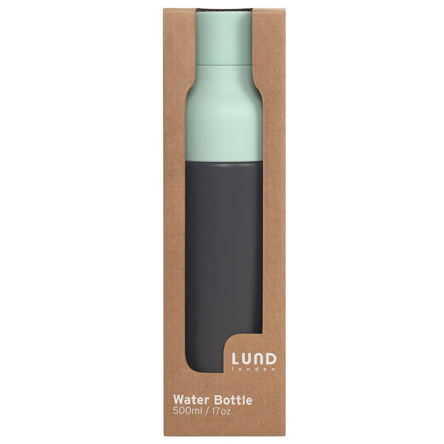 Active Water Bottle 500ml - Grey & Mint