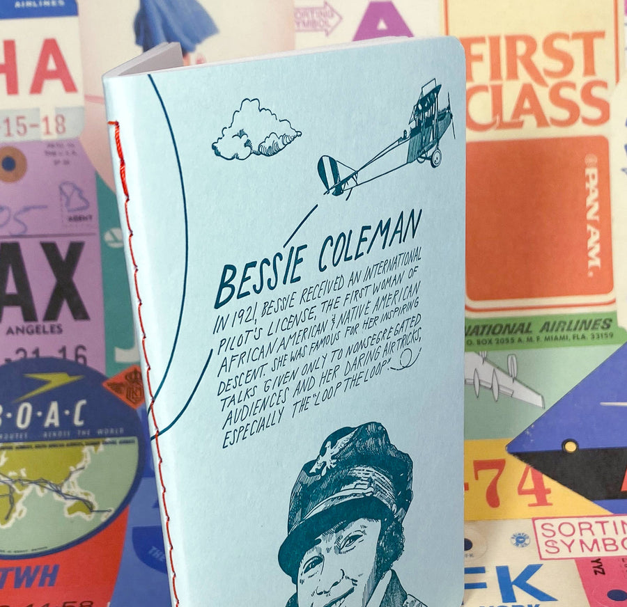 Bessie Coleman notebook - Daredevil Ladies Series