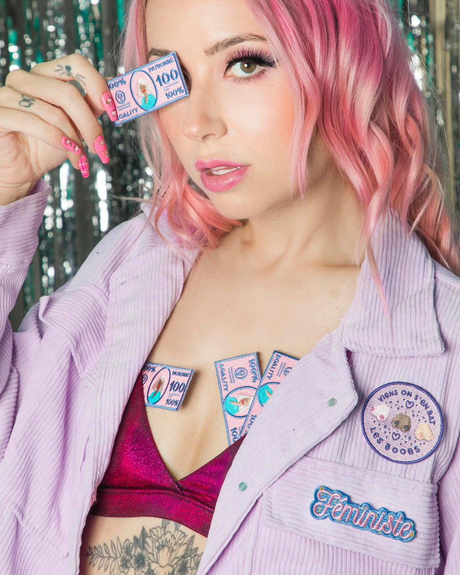 Feminist Iron-on Patch