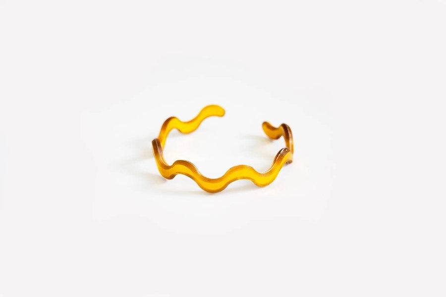 Ecoresin Squiggle Bangle