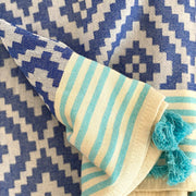 Turkish towel made with 50% recycled cotton