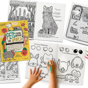 PETS Coloring + Activity: Jokes, Comics, Mazes + MORE